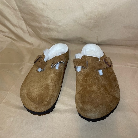 Birkenstock Boston Shearling Men Clogs - Picture 4 of 13